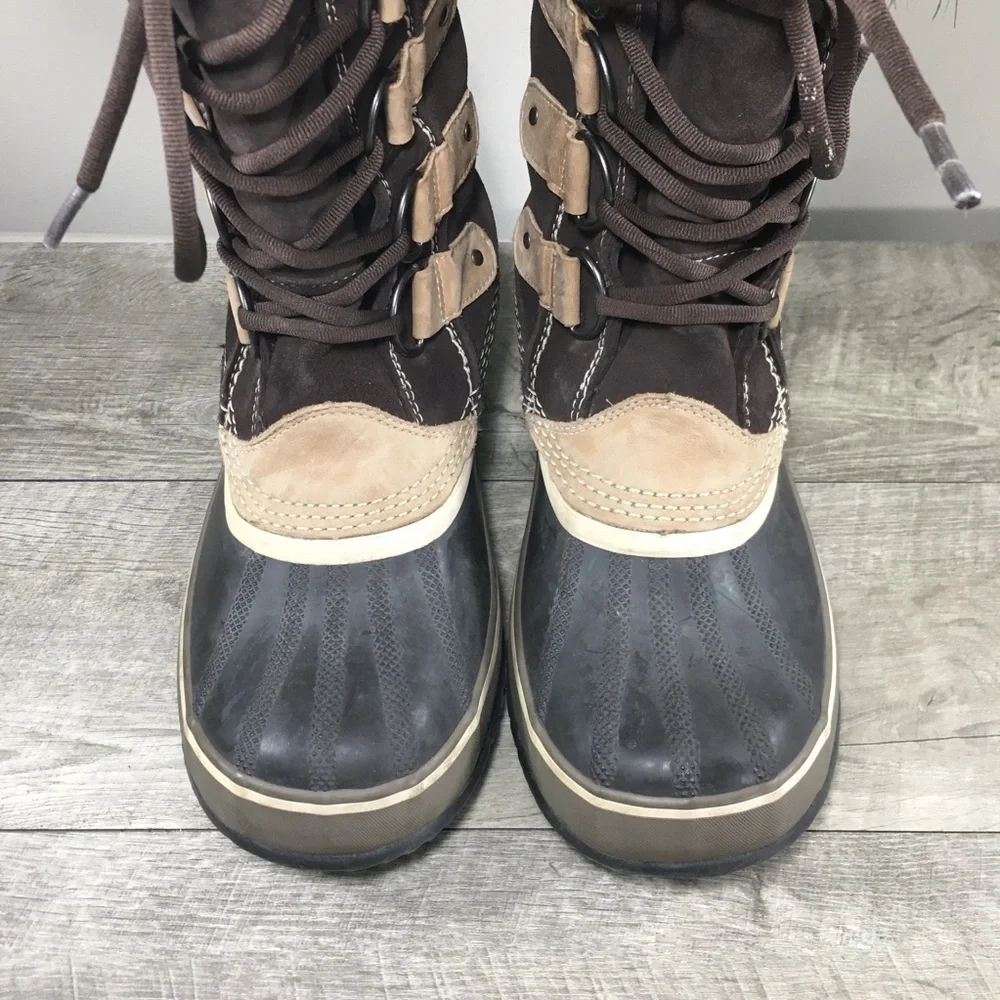 Sorel Joan of Arctic Women's Winter Snow Waterproof Leather Boots NL1540 Size 10